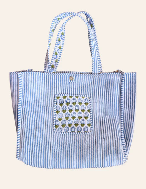 Capri Ruffle Tote