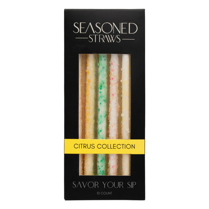 JUNE MARKET: Citrus Collection - 10ct by Seasoned Straws (Ships in 2-3 Weeks)