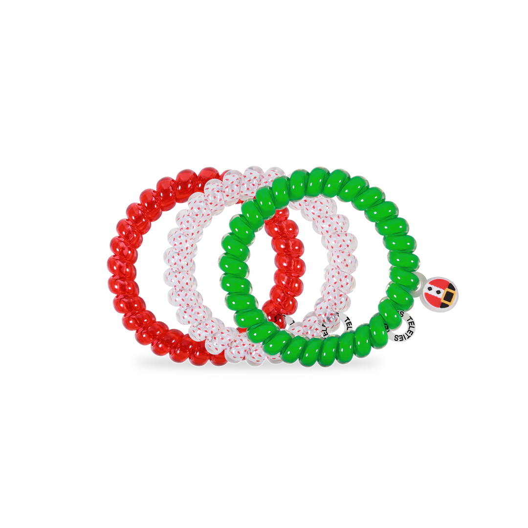 Teleties Hair Tie - Large Band Pack of 3 - Secret Santa