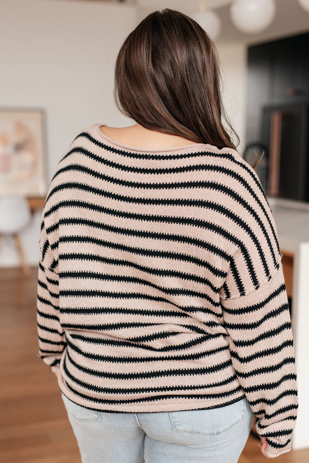 Self Assured Striped Sweater - 12/15