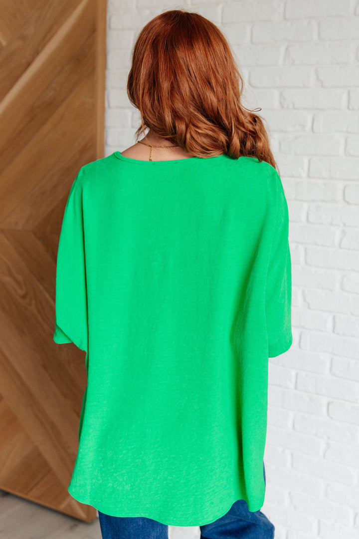 Set the Expectation V-Neck Top - 5/7