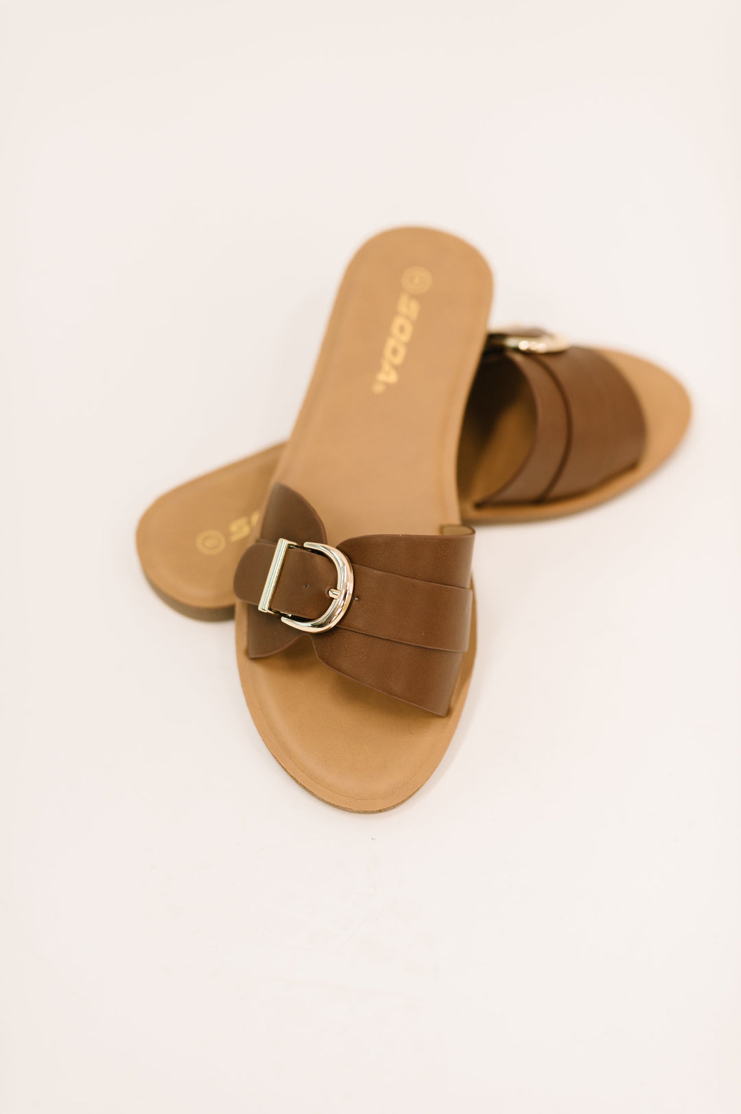 Siran Dark Tank Slip on Sandals - 7/16