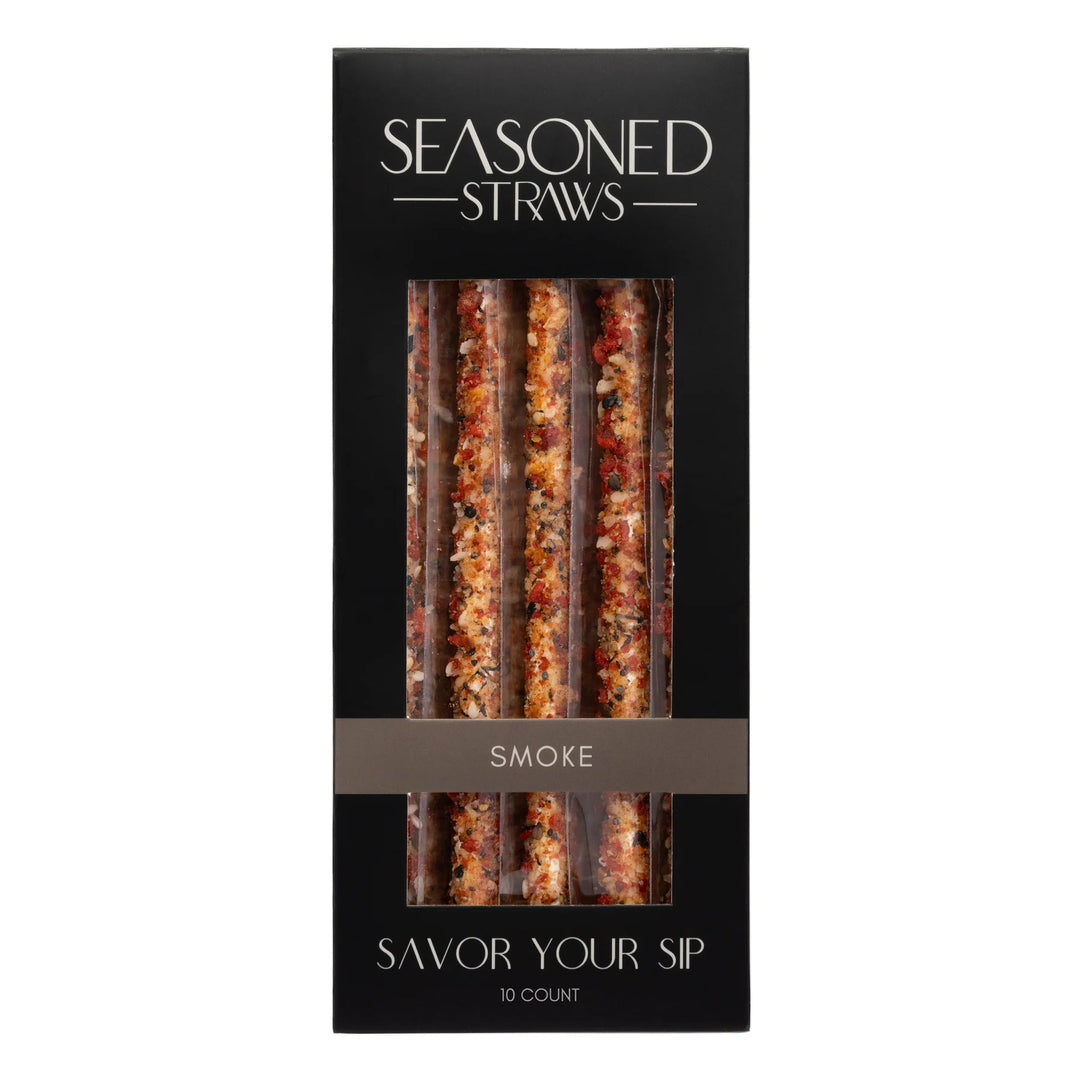 JUNE MARKET: Smoke - 10ct by Seasoned Straws (Ships in 2-3 Weeks)