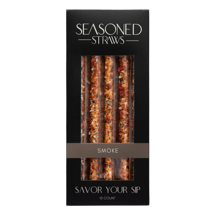 JUNE MARKET: Smoke - 10ct by Seasoned Straws (Ships in 2-3 Weeks)