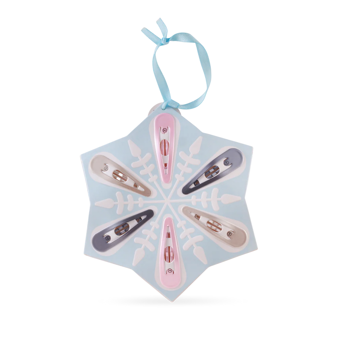 Teleties Snap Clip Set - Snowflake