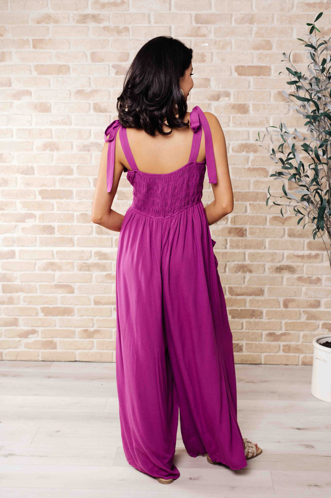 Social Graces Wide Leg Jumpsuit - 4/9