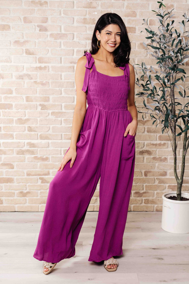 Social Graces Wide Leg Jumpsuit - 4/9