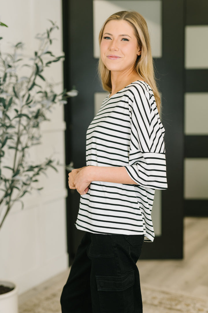 Something I Threw Together Boatneck Tee - 3/2