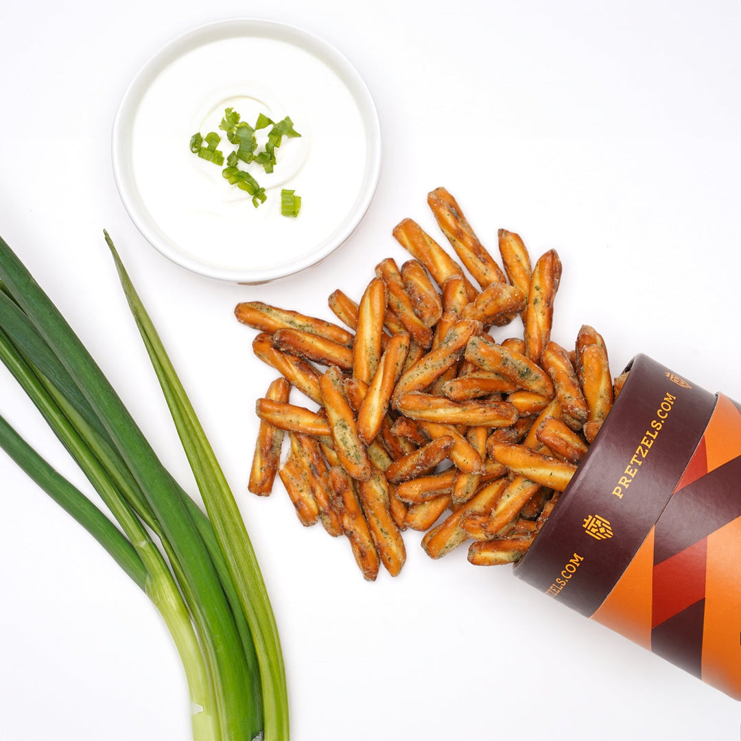 Sour Cream & Onion Pretzels - Treats Live