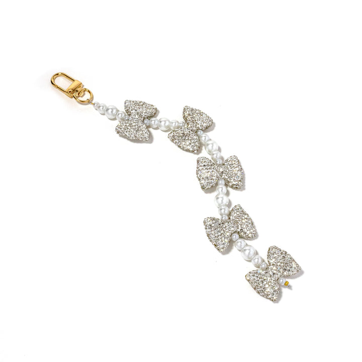 Bag Charm Sparkle Bow by Erimish (SEPT ARRAY: Ships in 2-3 Weeks)