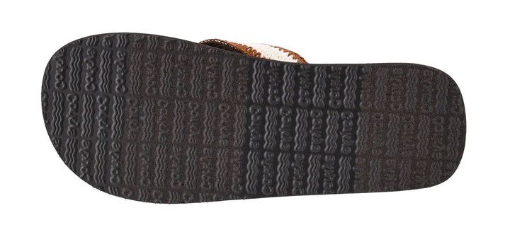 DOORBUSTER: SPF Flip-Flop - Ivory Tan by Corkys