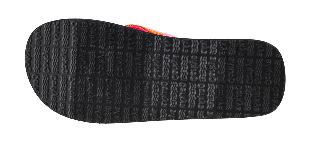 DOORBUSTER: SPF Flip-Flop - Pink Orange by Corkys