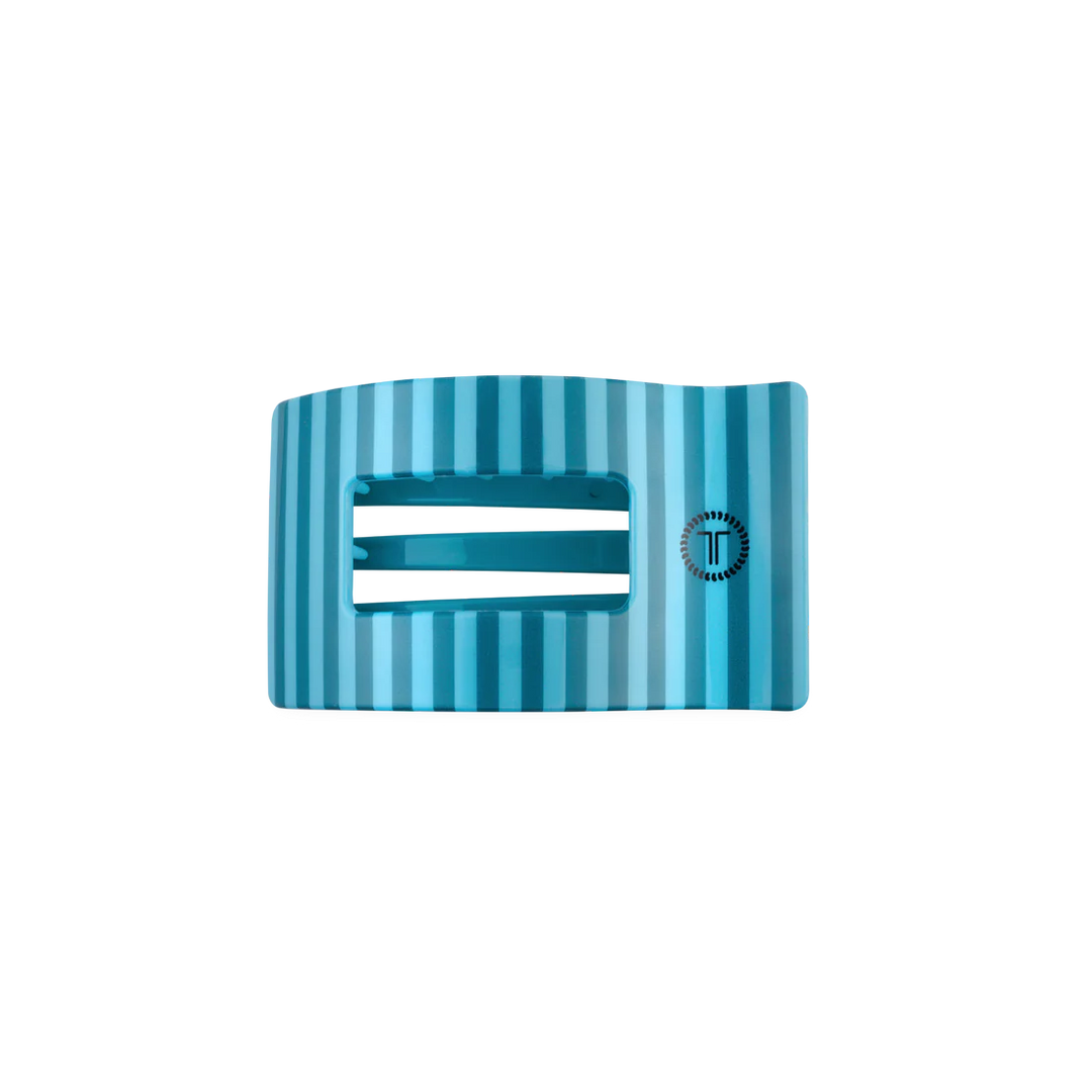 Small Teleties Flat Rectangle Clip - Splash Zone