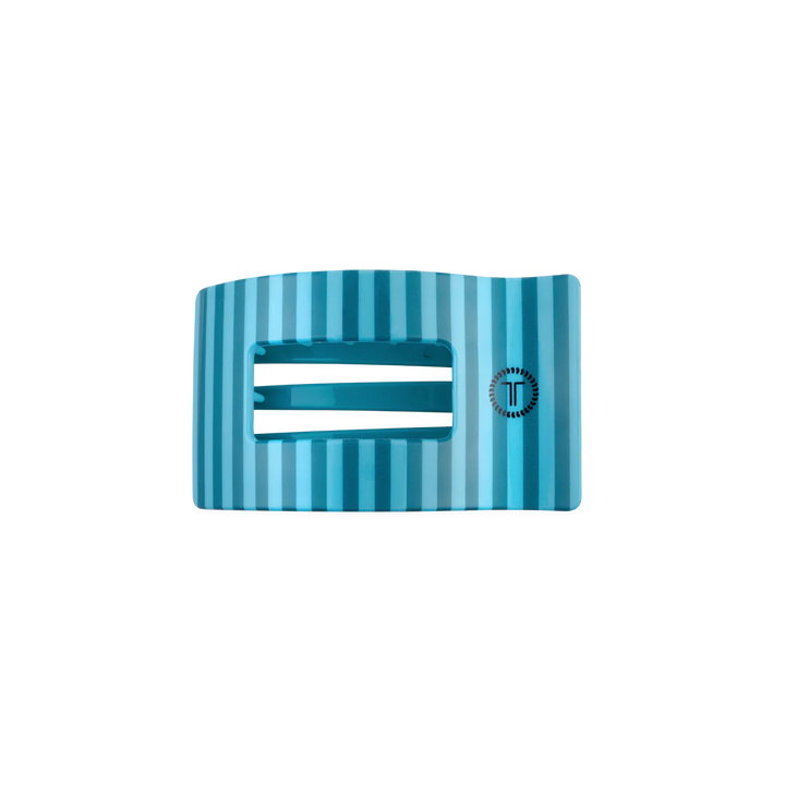 Small Teleties Flat Rectangle Clip - Splash Zone