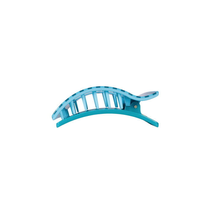 Small Teleties Flat Rectangle Clip - Splash Zone