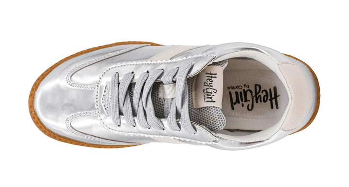 SHOE PARTY! Spoiler Alert Silver Mirror Metallic by Corkys (Ships in 2-3 Weeks)