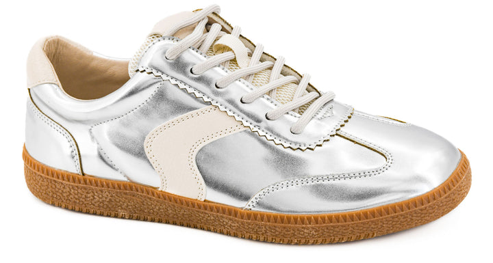 SHOE PARTY! Spoiler Alert Silver Mirror Metallic by Corkys (Ships in 2-3 Weeks)