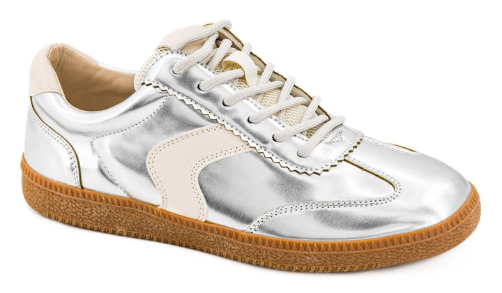 SHOE PARTY! Spoiler Alert Silver Mirror Metallic by Corkys (Ships in 2-3 Weeks)