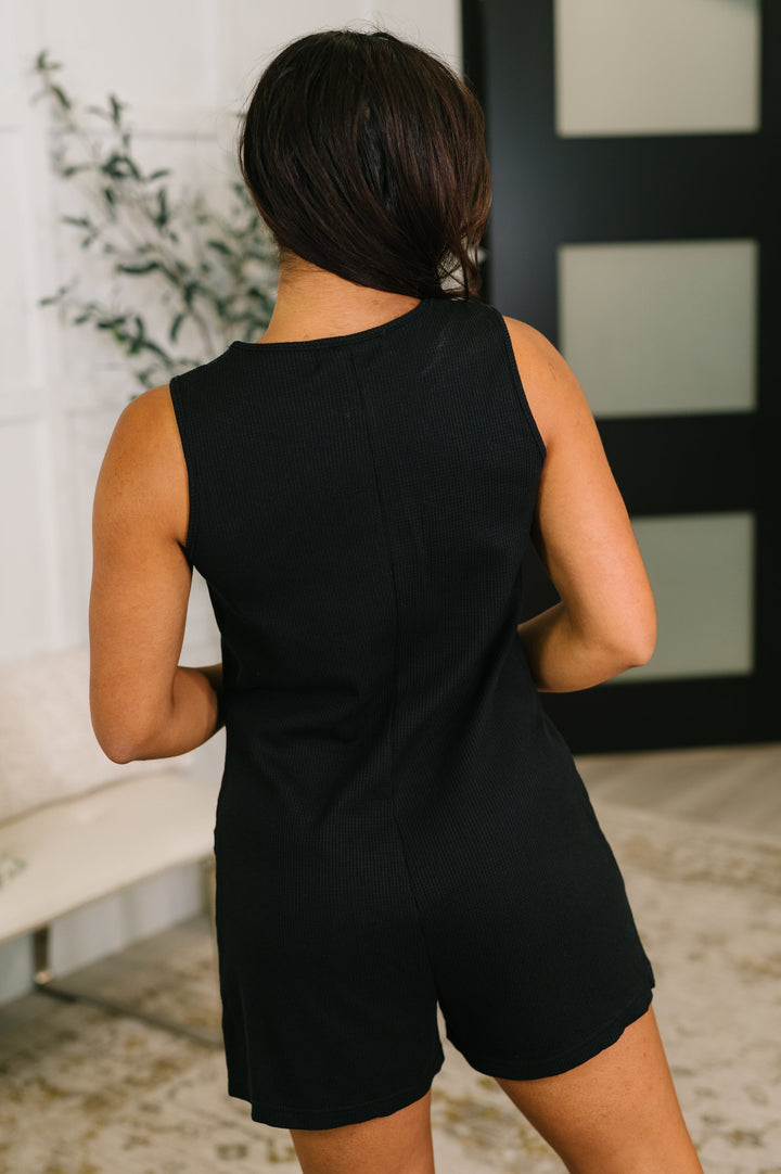 Spontaneous Outing Henley Romper - 5/26
