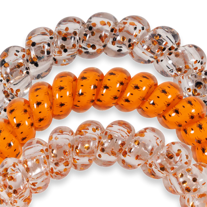 Teleties Hair Tie - Large Band Pack of 3 - Spooky Sparkles