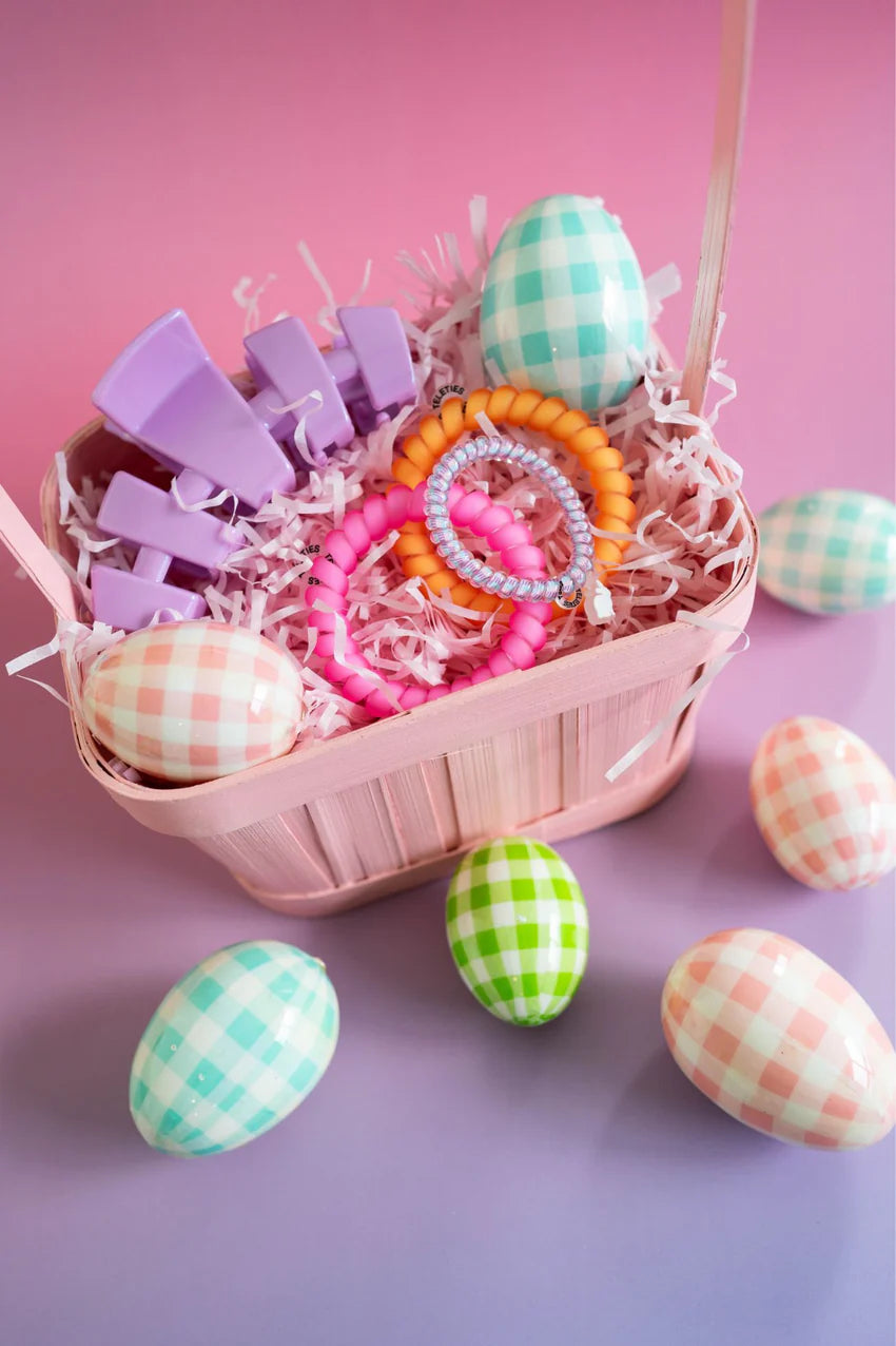 Large Teleties Claw Clip - Springtime Sparkle