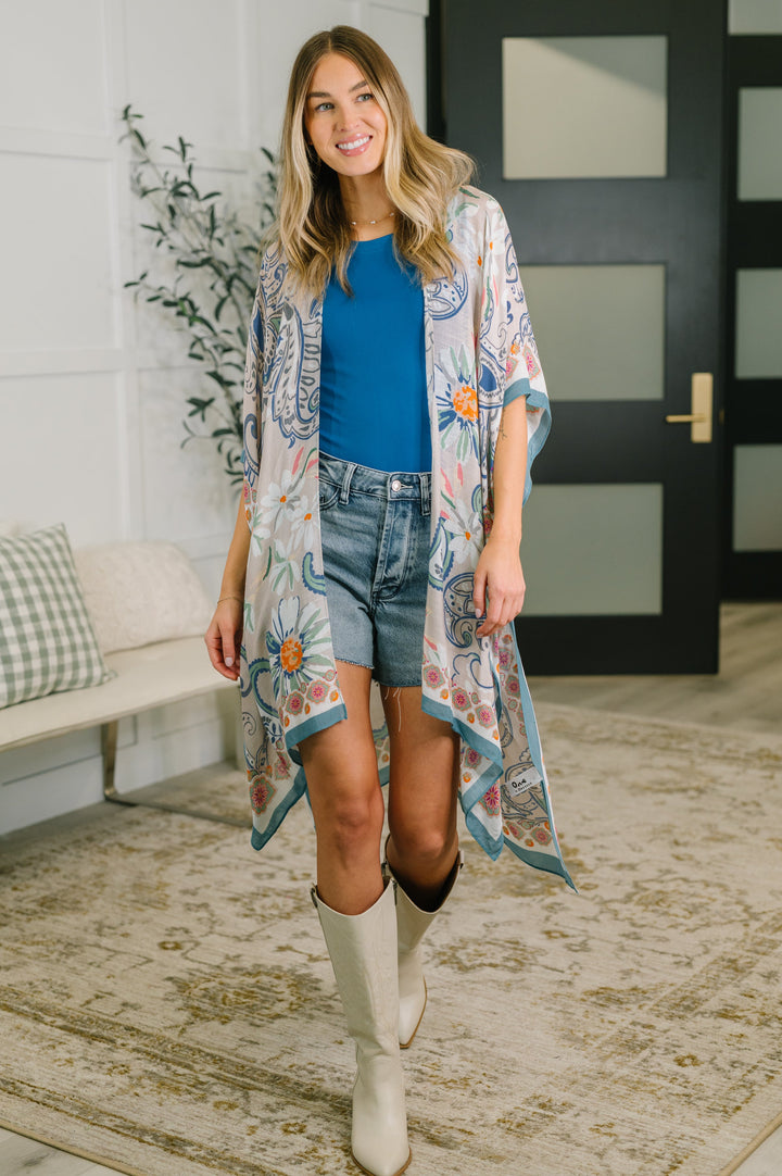 Back to My Roots Lightweight Kimono - 5/14