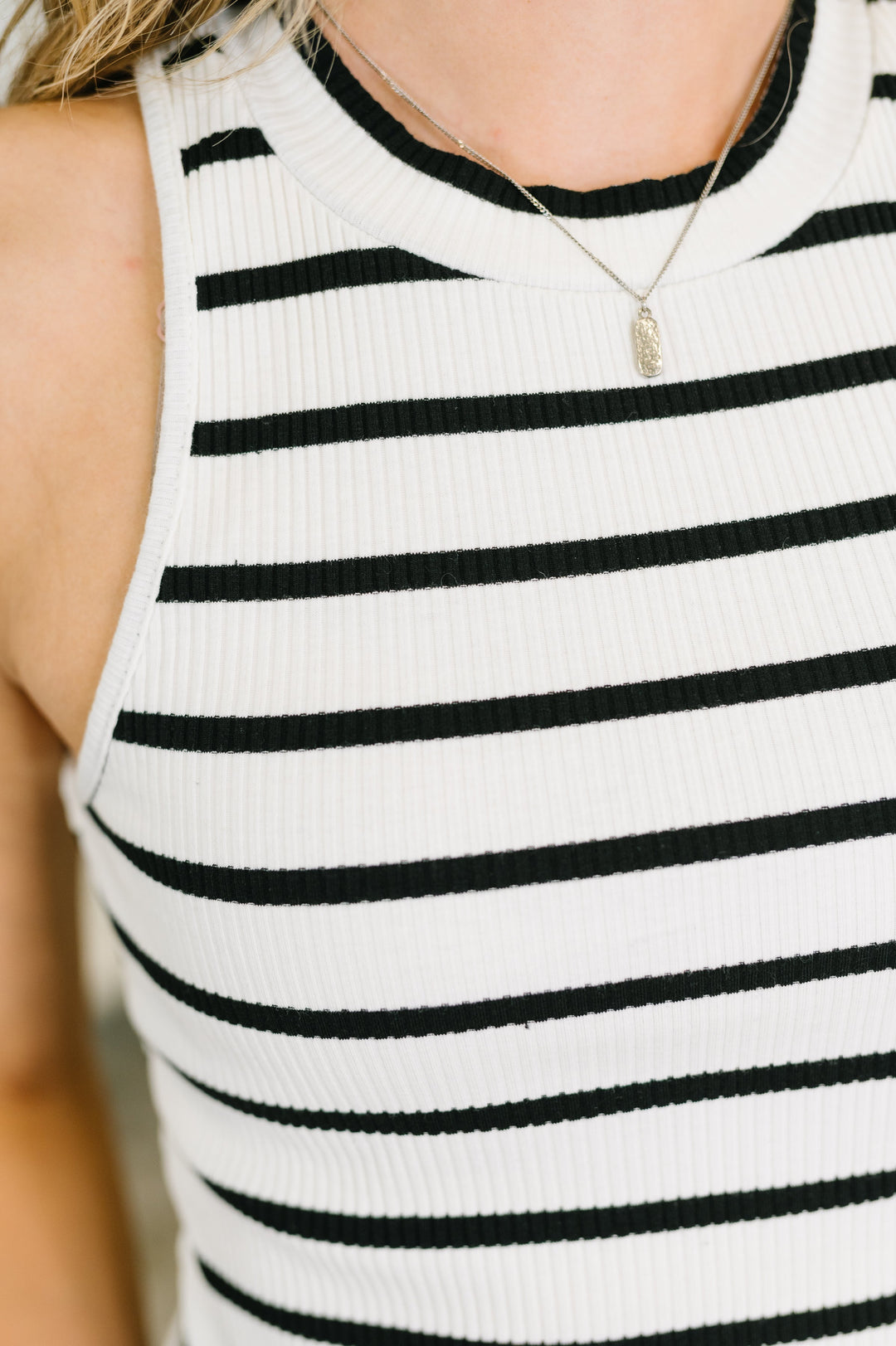 Start to Finished Ribbed Halter Tank - 5/18