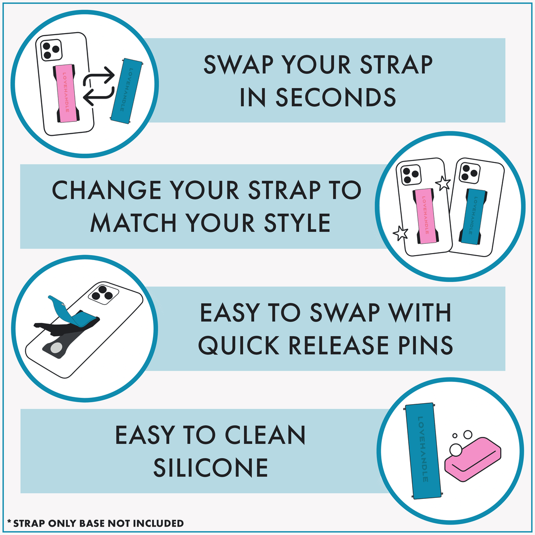 PRO Swappable Strap by LoveHandle - Memory Lane