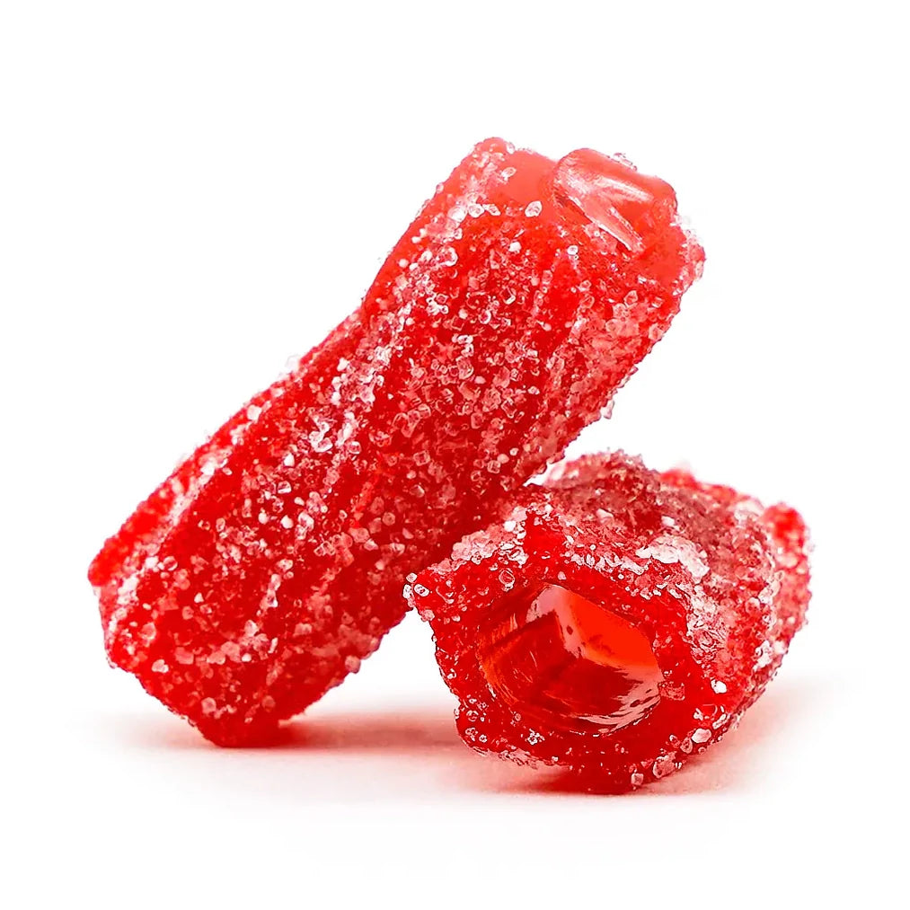 Strawberry Sour Twists - Treats Live