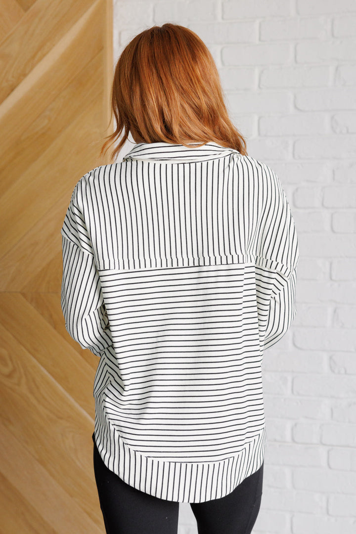 Striped Serendipity Pullover - 8/20