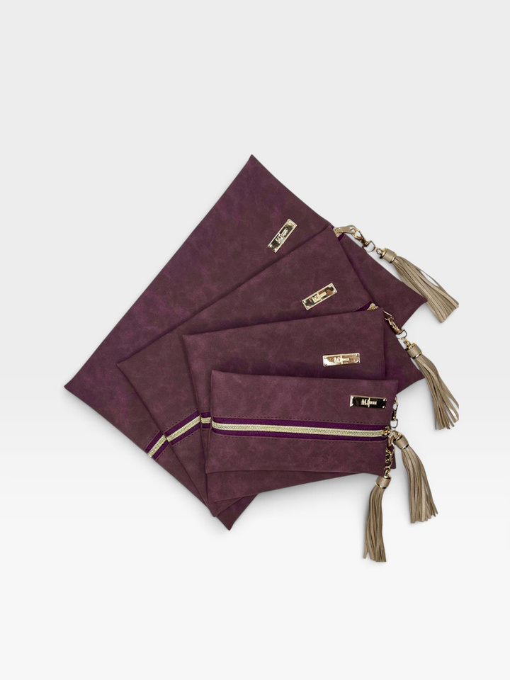 Suede Soul Bordeaux by Makeup Junkie (SEPT ARRAY: Ships in 4-5 Weeks)