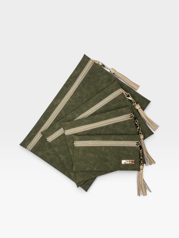 Suede Soul Olive by Makeup Junkie (SEPT ARRAY: Ships in 4-5 Weeks)