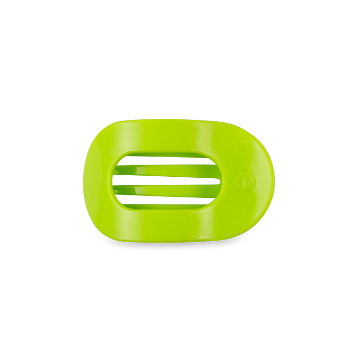 Small Teleties Flat Oval Clip - Summer Brights