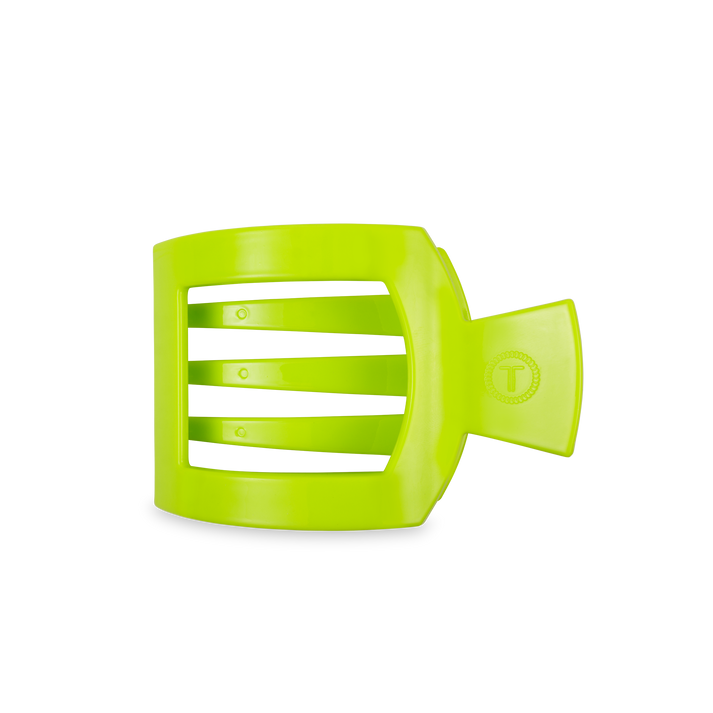 Medium Teleties Flat Square Clip - Summer Brights