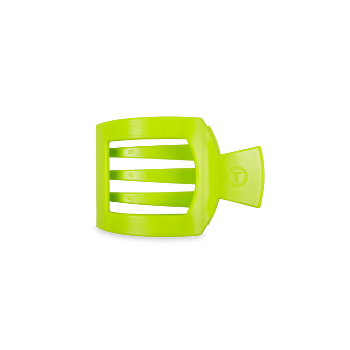 Small Teleties Flat Square Clip - Summer Brights