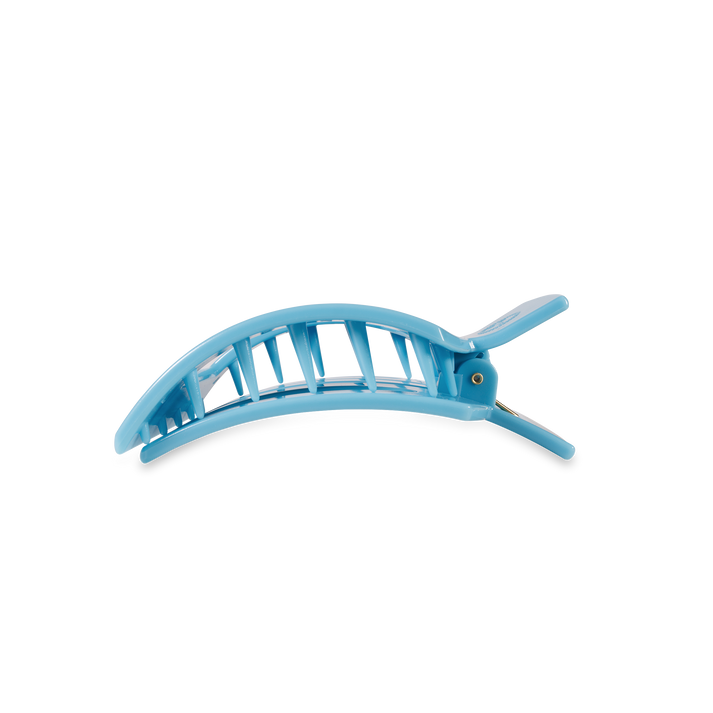 Medium Teleties Flat Square Clip - Summer Sky