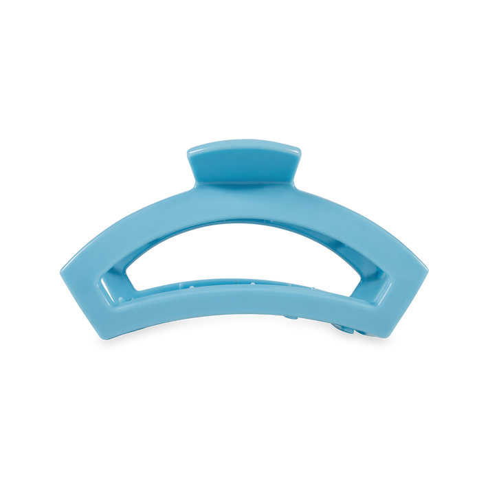 Medium Teleties Open Claw Clip - Summer Sky