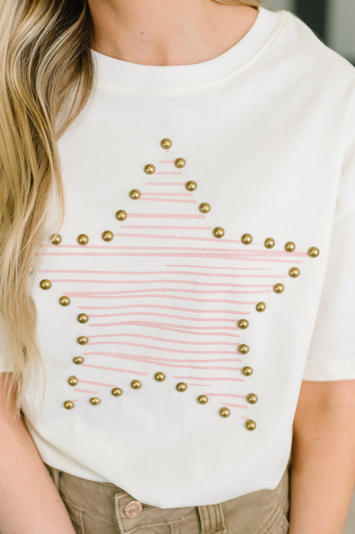 Super Star Applique Top - 7/17