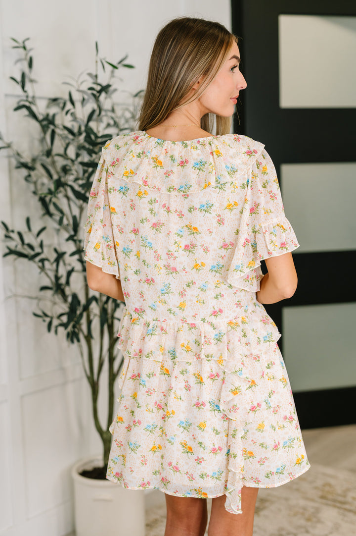 Sweet Escape Boho Floral Dress - 3/2