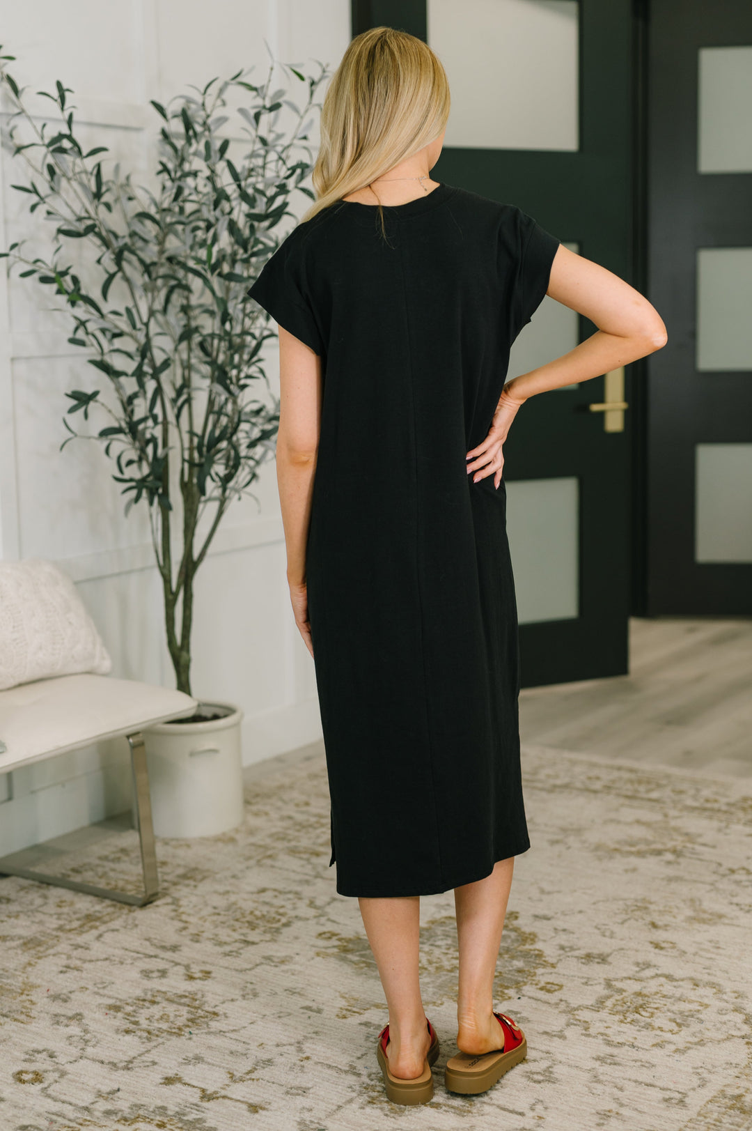 Sweet Like That Casual Dress in Black - 4/29
