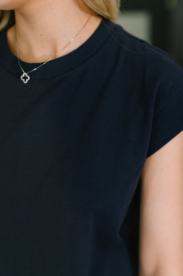 Sweet Like That Casual Dress in Navy - 4/29