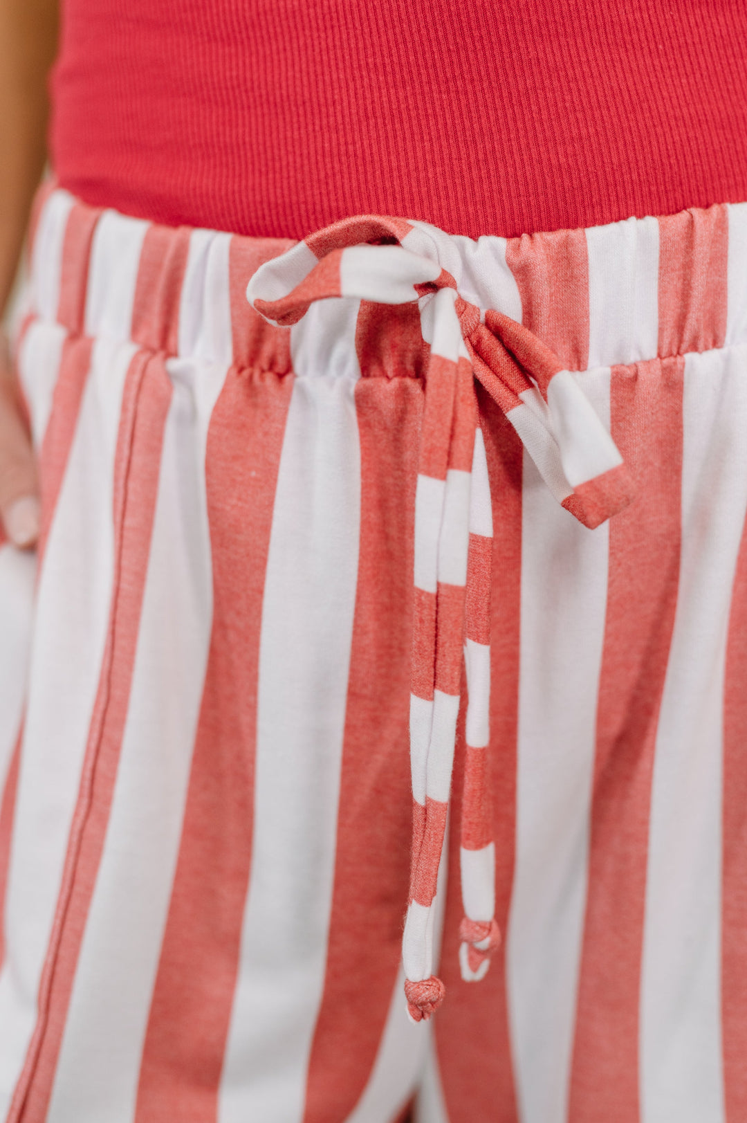 Take Your Time High Waisted Wide Leg Bottoms - 6/9
