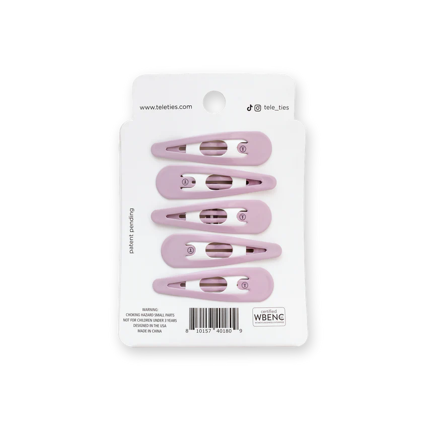 Teleties Snap Clip Set - Technicolor Dreams