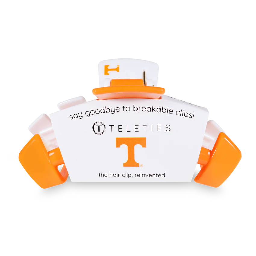 Large Teleties Claw Clip - University of Tennessee