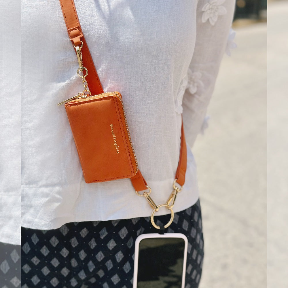 JULY PREORDER: Clip & Go - Brushed Vegan Leather Strap by Save The Girls (Ships in 2-3 Weeks)