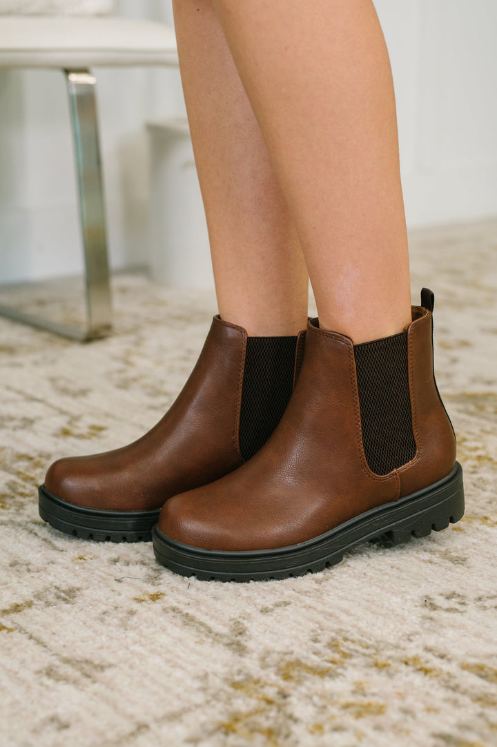 That's Just What They'll Do Paden Chelsea Boots in Brown - 12/9