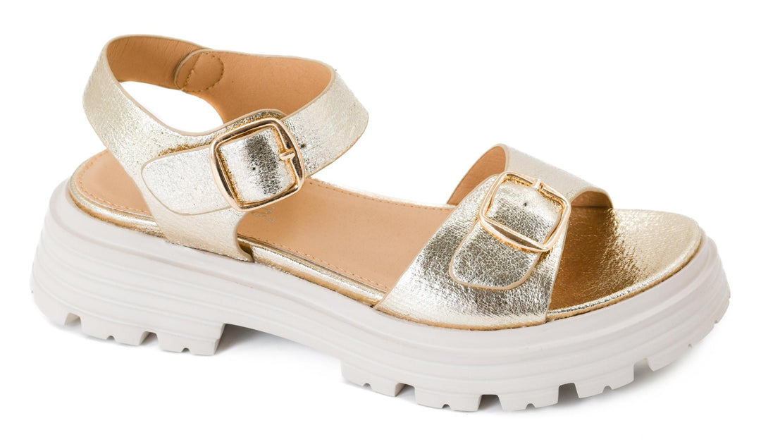SHOE PARTY! Thats Just Me Gold by Corkys (Ships in 2-3 Weeks)
