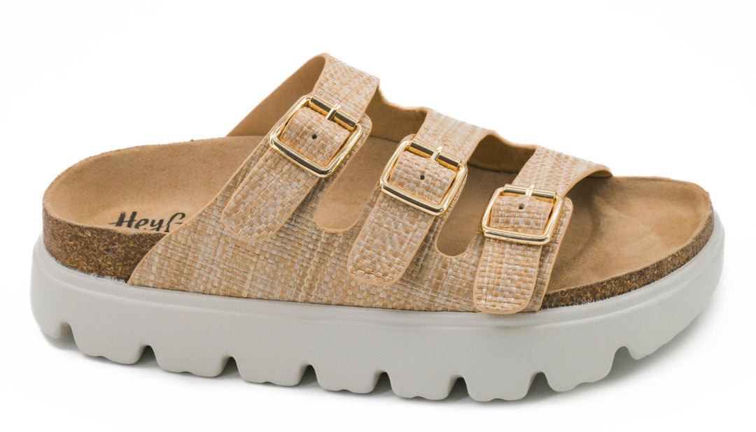 SHOE PARTY! Threes Company Raffia by Corkys (Ships in 2-3 Weeks)