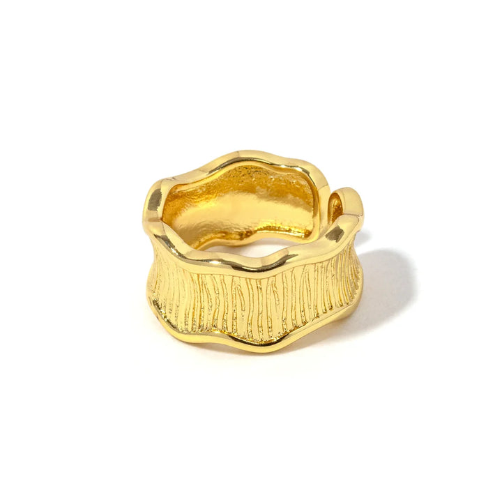 Tide Ring - Gold By Erimish (Ships in 2-3 Weeks)