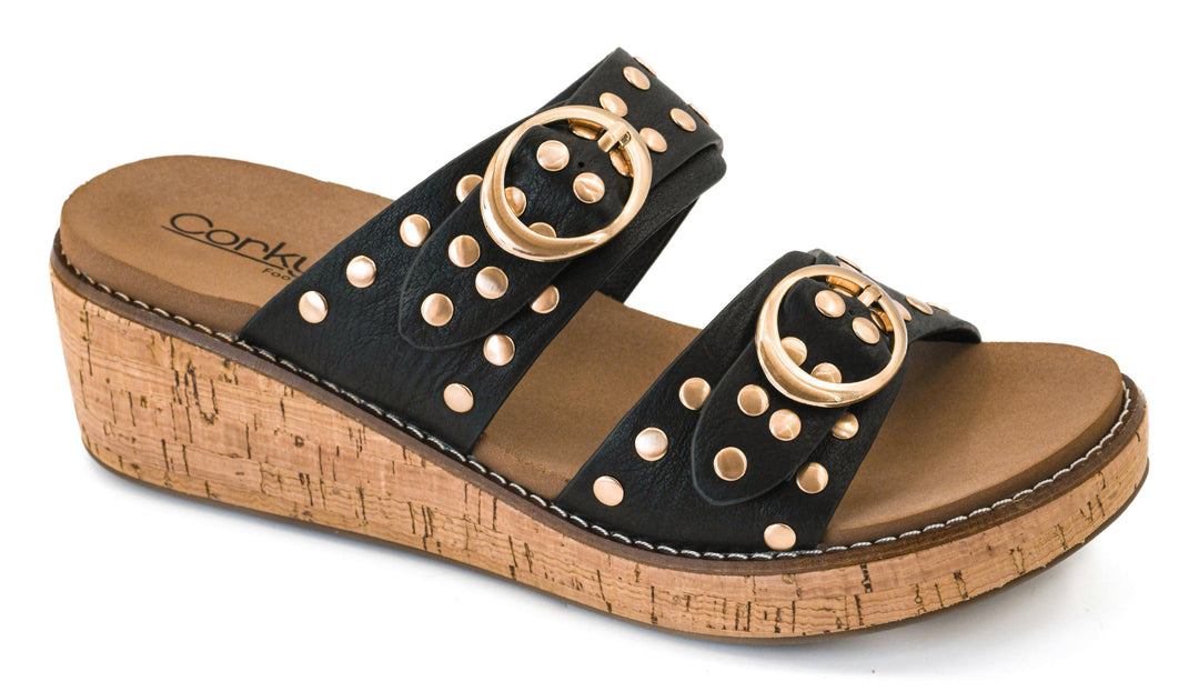 SHOE PARTY! Told You So Black by Corkys (Ships in 2-3 Weeks)